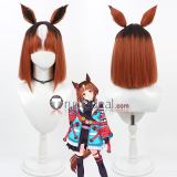 Uma Musume Pretty Derby Transcend Silence Suzuka Swimsuit Orfevre Verxina Blue Orange Red Purple Cosplay Wig Ears