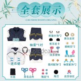 Vocaloid Hatsune Miku Modern China Version Panda Cheongsam Dress White Black Cosplay Costume