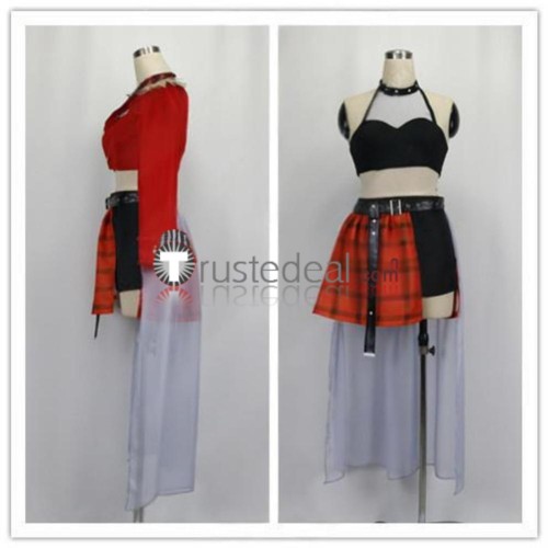 Love Live! Nijigasaki High School Idol Club Setsuna Yuki Dive Version Red Cosplay Costume