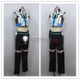 Vocaloid Project DIVA Arcade Kaito Cyber Cat Blue Black Cosplay Costume