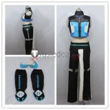 Vocaloid Project DIVA Arcade Kaito Cyber Cat Blue Black Cosplay Costume
