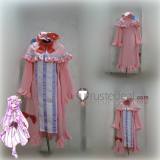 Touhou Project Patchouli Knowledge Pink Purple Dress Cosplay Costume 2