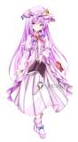 Touhou Project Patchouli Knowledge Pink Purple Dress Cosplay Costume 2