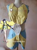 Pokemon Black and White Gym Leader Elesa Kamitsure The Shining Beauty Cosplay Costume