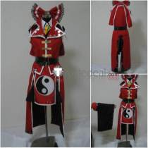 Touhou Project Koumajou Densetsu Reimu Hakurei Red Black Cosplay Costume 2