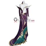 Morgana The Supreme Witch Purple Dress Set Cosplay Costume