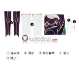 Morgana The Supreme Witch Purple Dress Set Cosplay Costume