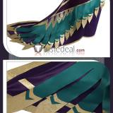 Morgana The Supreme Witch Purple Dress Set Cosplay Costume