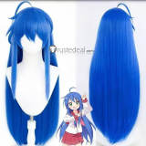 Lucky Star Konata Izumi Long Blue Cosplay Wig