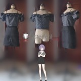 BanG Dream! It's MyGO Misumi Hatsune Sumita Mana Yuutenji Nyamu Black White Dress Cosplay Costume