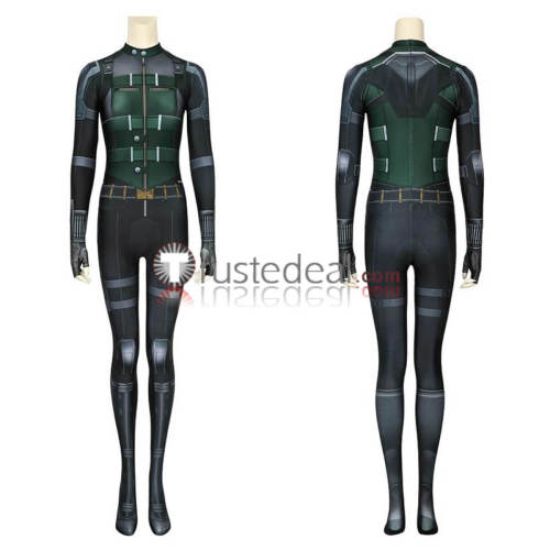 The Avengers 3 Black Widow Natasha Romanoff Bodysuit Jumpsuit Cosplay Costume