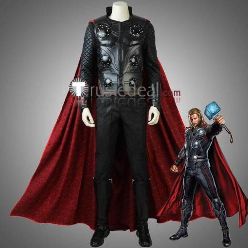 The Avengers 3 Infinity War The God of Thunder Thor Odinson Set Cosplay Costume