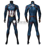 The Avengers 3 Infinity War Captain America Steve Rogers One Jumpsuit Cosplay Costume