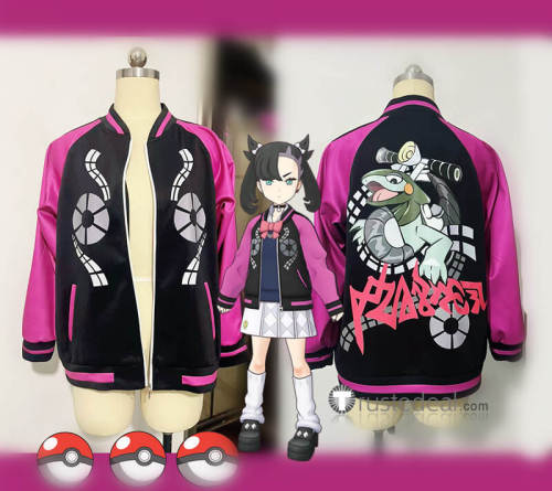 Pokemon Masters EX Marnie Academy Uniform Jacket Cosplay Costume