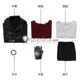 Devil May Cry Dante Nero Vergil Red Blue Black Cosplay Costume