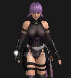 Commission Dead or Alive DOA Ninja Ayane Black Cosplay Costume