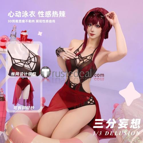 1/3 Delusion Honkai Star Rail Firefly Kafka Robin One Piece Swimsuit Cosplay Costume