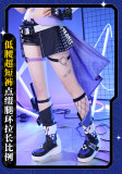 1/3 Delusion Honkai Star Rail Silver Wolf Purple Black Set Cosplay Costume