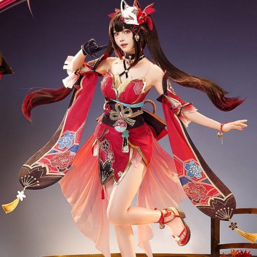 1/3 Delusion Honkai Star Rail Sparkle Red Cosplay Costume