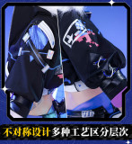 1/3 Delusion Honkai Star Rail Silver Wolf Purple Black Set Cosplay Costume