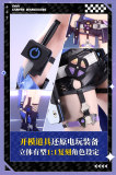1/3 Delusion Honkai Star Rail Silver Wolf Purple Black Set Cosplay Costume