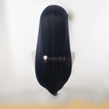 Commission Love Live! Nijigasaki High School Idol Club Setsuna Yuki Blueish Black Styled Cosplay Wig