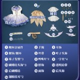 1/3 Delusion Honkai Star Rail Robin Starry Night Fanart Cosplay Costume