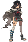 Commission Pokemon Heroine Selene Elio Flannery Zinnia Cosplay Costume