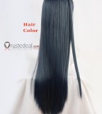Commission Love Live! Nijigasaki High School Idol Club Setsuna Yuki Blueish Black Styled Cosplay Wig