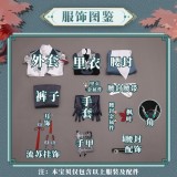 1/3 Delusion Honkai Star Rail Imbibitor Lunae Dan Feng Cosplay Costume