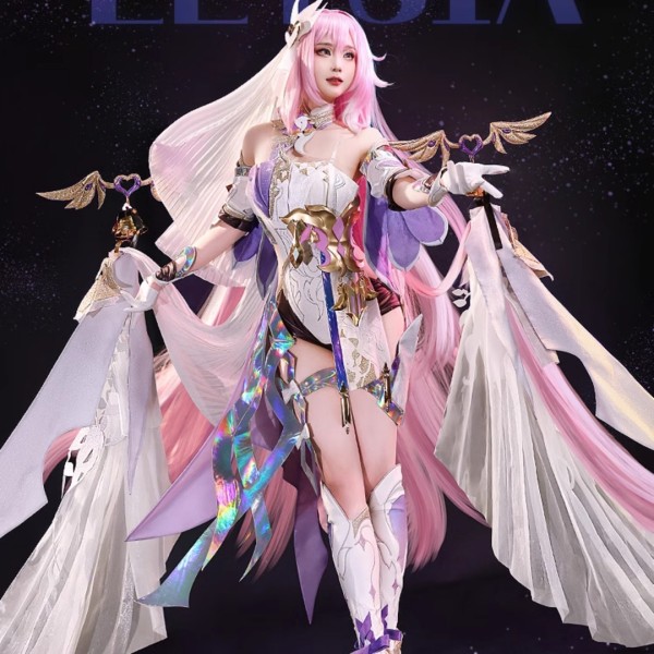 1/3 Delusion Honkai Star Rail Elysia Herrscher of Human Ego Cosplay Costume
