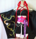 Unbreakable Machine-Doll Yaya Kimono Black Cosplay Costume