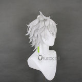 Vtuber Virtual YouTuber Hololive Ouro Kronii Murakumo Kagetsu Kureiji Ollie Red Blue Silver Styled Cosplay Wig