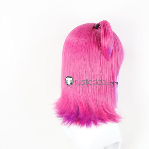 Zetsubou Prison Rui Yoshimine Pink Purple Styled Cosplay Wig