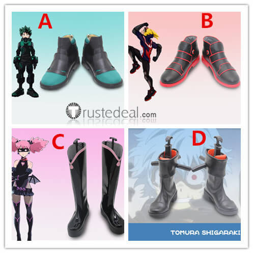 Boku no Hero Academia Vigilante Pop Step Hero Kazuho Haneyama Tomura shigaraki Koichi Haimawari Izuku Deku Cosplay Shoes Boots