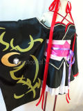 Unbreakable Machine-Doll Yaya Kimono Black Cosplay Costume