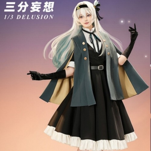 1/3 Delusion Honkai Star Rail Firefly PV Midsummer Night Green Black Cosplay Costume