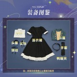 1/3 Delusion Honkai Star Rail Firefly PV Midsummer Night Green Black Cosplay Costume