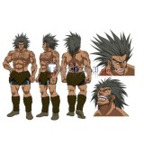 Hunter x Hunter Uvogin Silva Zoldyck Grey Styled Cosplay Wig
