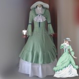 Bungou Stray Dogs Margaret Mitchell Green Cosplay Costume