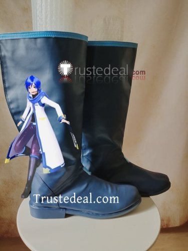 Vocaloid Project Diva F V3 Kaito Cosplay Boots Shoes