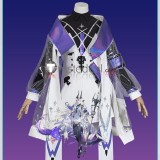 Arknights Eblana Necrass Purple White Set Cosplay Costume