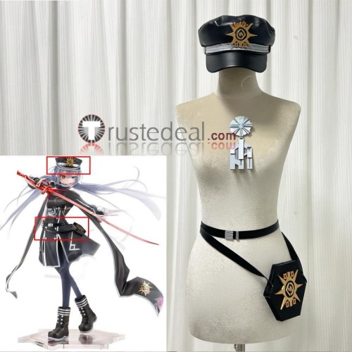 Yugioh Sky Striker Ace Belt Hat Brooch Bag Accessories Cosplay Props