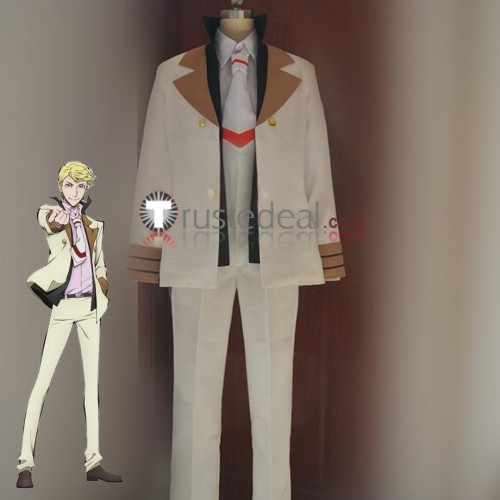 Bungou Stray Dogs Francis Scott Key Fitzgerald Suit Cosplay Costume