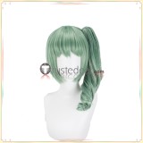 Touhou Project Daiyousei Kasodani Kyouko Wriggle Nightbug Curly Green Styled Cosplay Wig