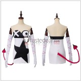Helluva Boss Verosika Mayday Black White Dress Cosplay Costume