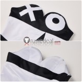 Helluva Boss Verosika Mayday Black White Dress Cosplay Costume