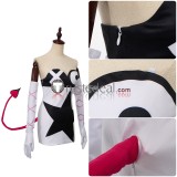 Helluva Boss Verosika Mayday Black White Dress Cosplay Costume