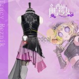 Identity V IDV Truth Inference Mechanic Tracy Reznik Lock Core Gothic Black Cosplay Costume