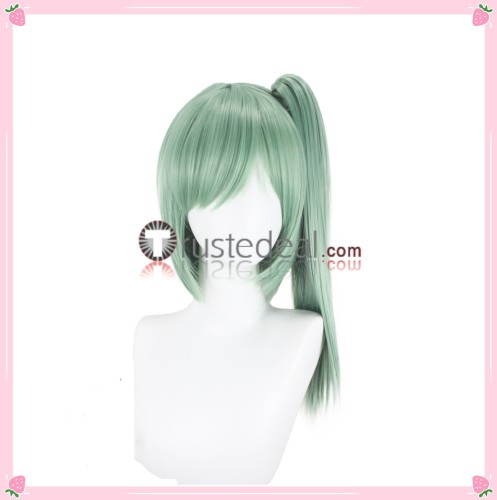 Touhou Project Daiyousei Kasodani Kyouko Wriggle Nightbug Curly Green Styled Cosplay Wig